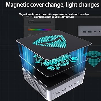 Amazon.com: Machenike Mini Desktop, AMD 8-Core Ryzen 9